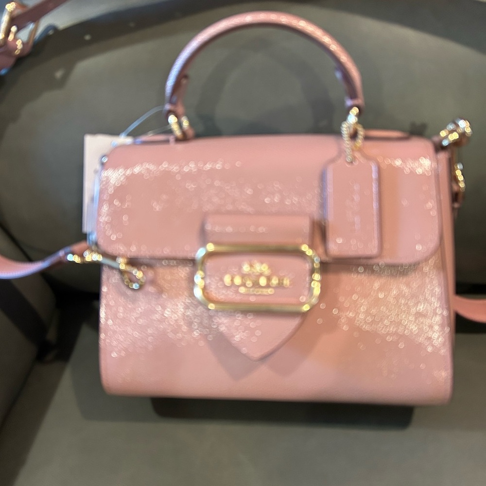 Coach Dusty Rose Crossbody Handbag